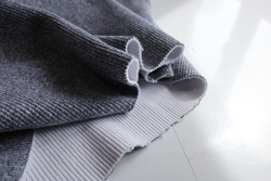 МЕЛАНЖ - Высокоэластичный капитоний стрейч в рубчик (Елена)