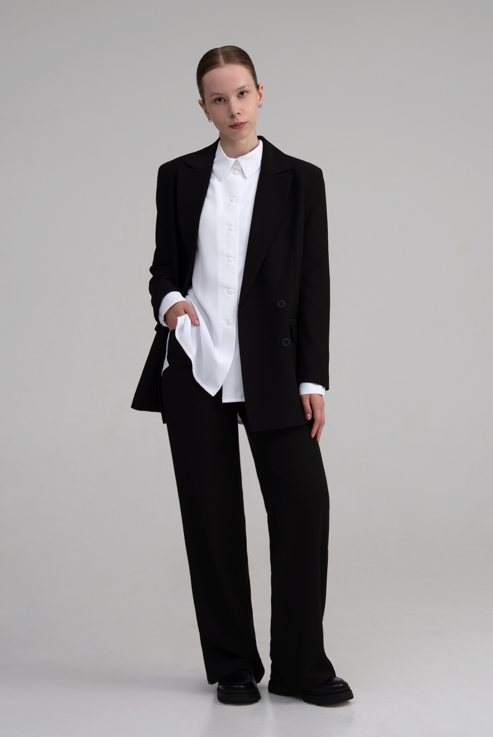 Жакет женский 4031АП, черный #70Ч044031АП