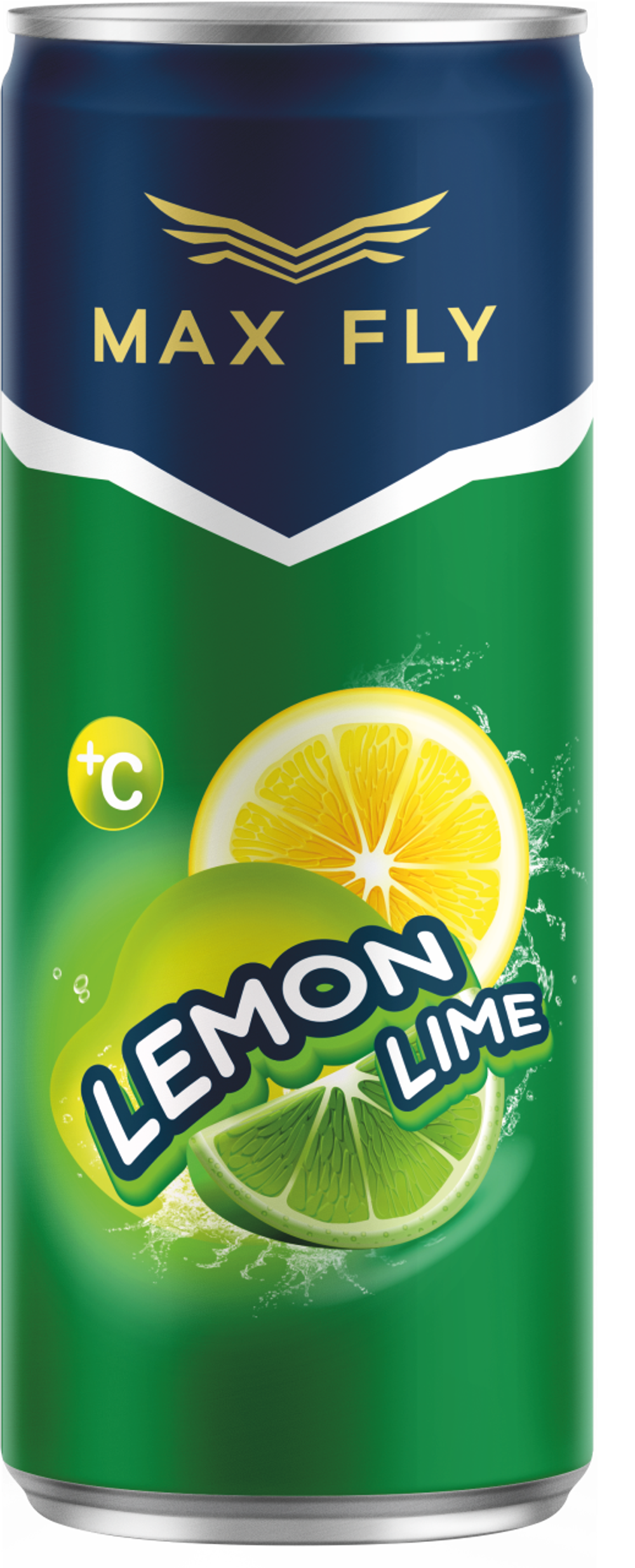 MAX FLY - LEMON LIME 330ML 1/24