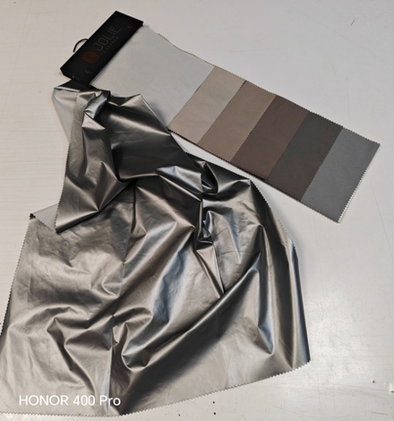 Ткань подкладочная blackout Jolie арт. Silver Blackout (высота 300 см, Турция)