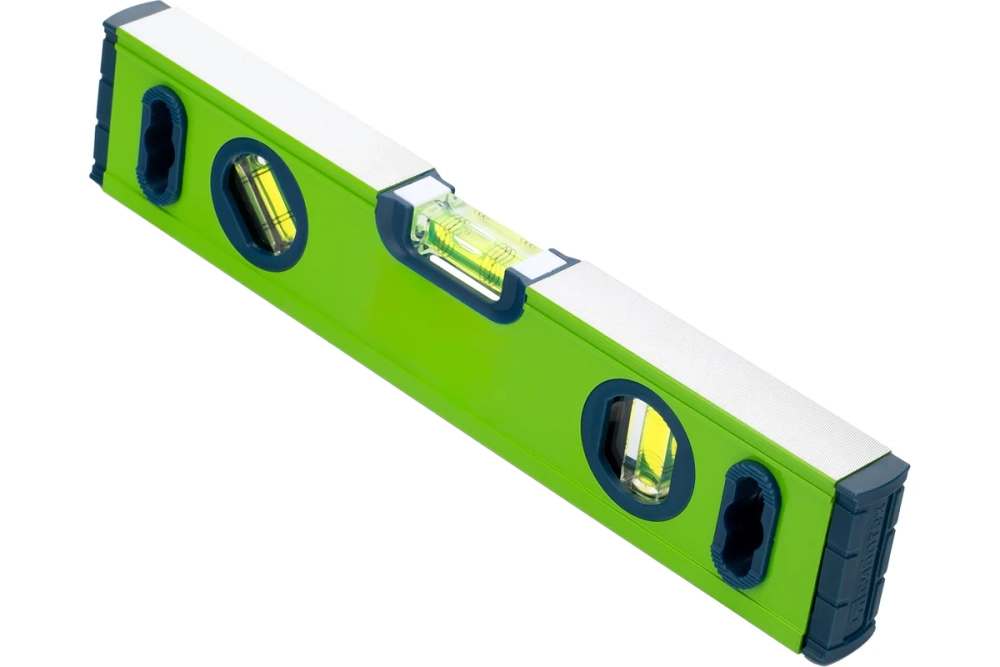 Уровень алюминиевый магнитный Сибртех 300 мм (3 глазка + рукоятки)