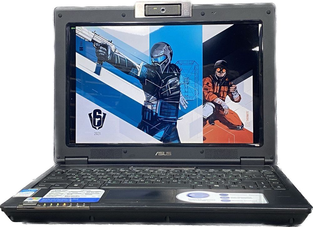 12.5" Уценённый ноутбук Asus F9E (1280x800, Intel Core Duo T5250, RAM 1ГБ, HDD 126ГБ, Intel HD Graphics, Win 10Pro)