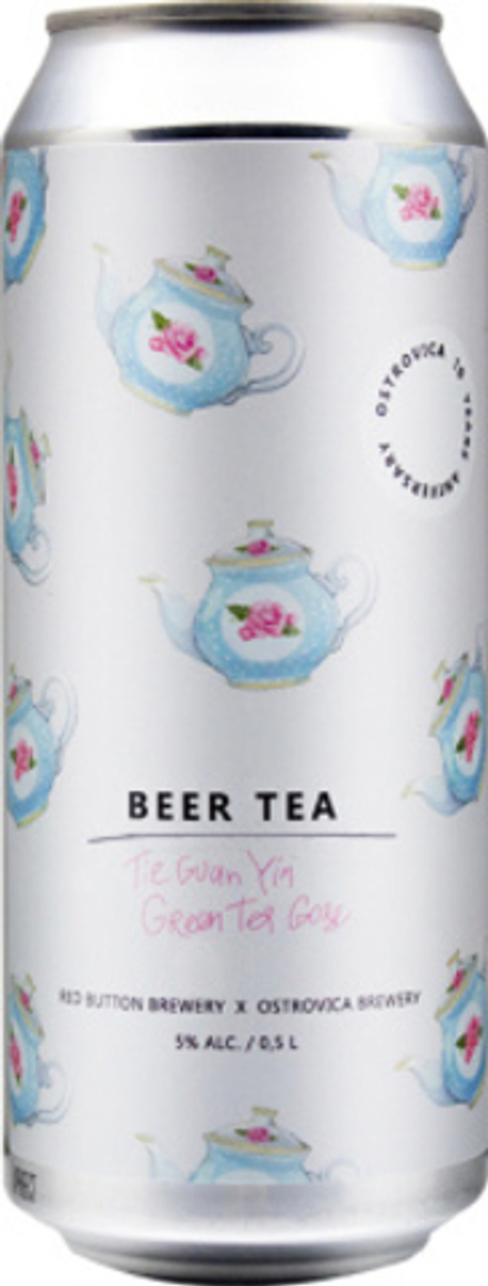 Пиво Рэд Баттон Бир Ти / Red Button Beer Tea 0.5 - банка