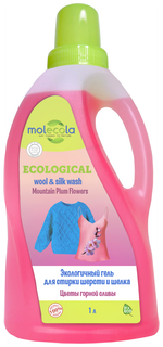 ГЕЛЬ MOLECOLA ЭКОЛОГИЧНЫЙ Д/СТИРКИ ШЕРСТИ И ШЕЛКА ЦВЕТЫ ГОРНОЙ СЛИВЫ 1Л 9257