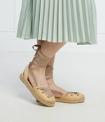 эспадрильи TWINSET - бежевый(221TCT100)