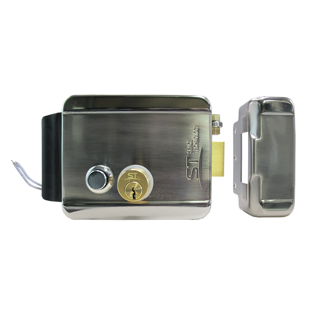 Замок электромеханический ST-EL-02 (N/2C/B/PS) (Хром) (версия 3)