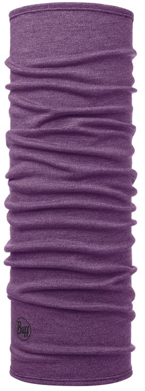 Шерстяной шарф-труба Buff Purple Melange Фото 1