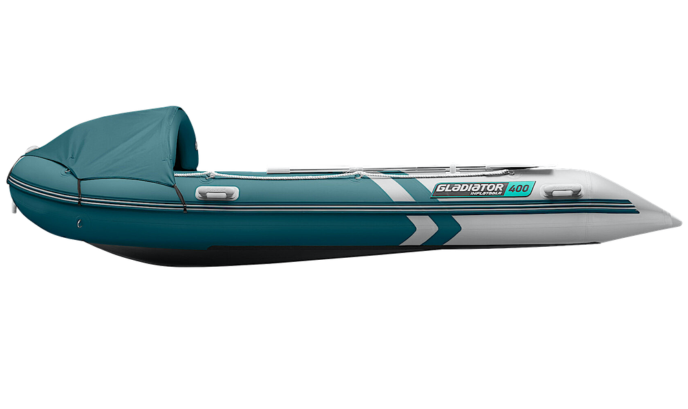 Лодка ПВХ Gladiator Active C400AL с алюминиевым полом