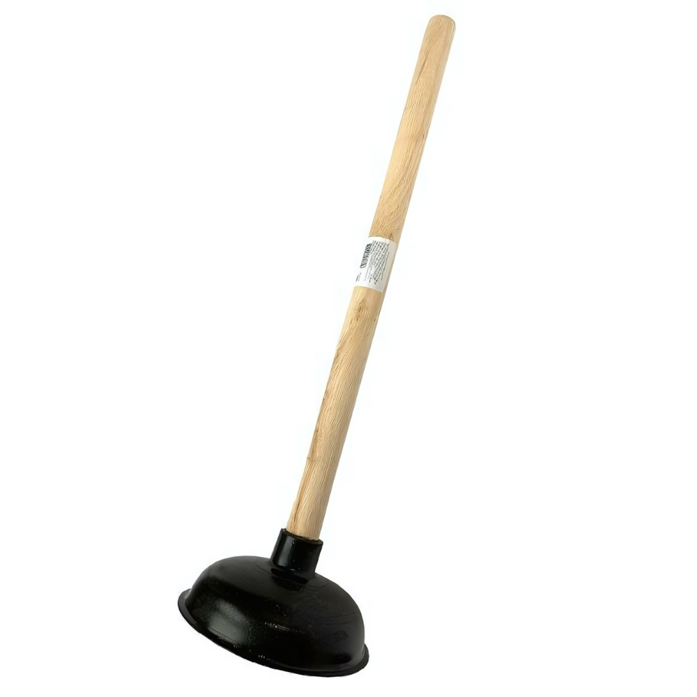 Вантуз черный деревянная ручка 42см D13,5см ДС-299