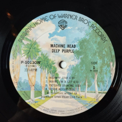 Винтажная виниловая пластинка LP Deep Purple Machine Head (Japan 1976) (Obi) Smoke On The Water P-10130W