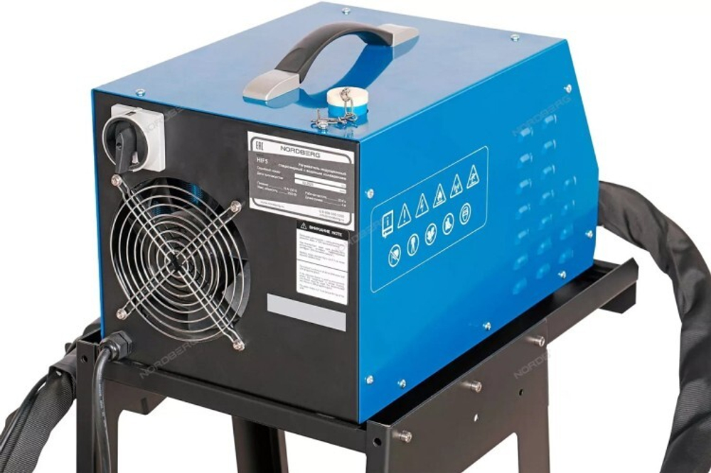 Нагреватель индукционный NORDBERG HIF5 стационарный с жидкостным охлаждением, 3500 Вт