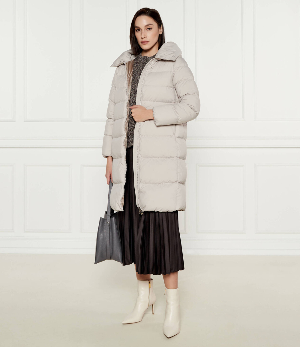 Пуховое пальто LENA Hetrego - бежевый(8N697 F)