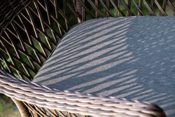 "Сицилия" обеденная группа плетеная, цвет коричневый