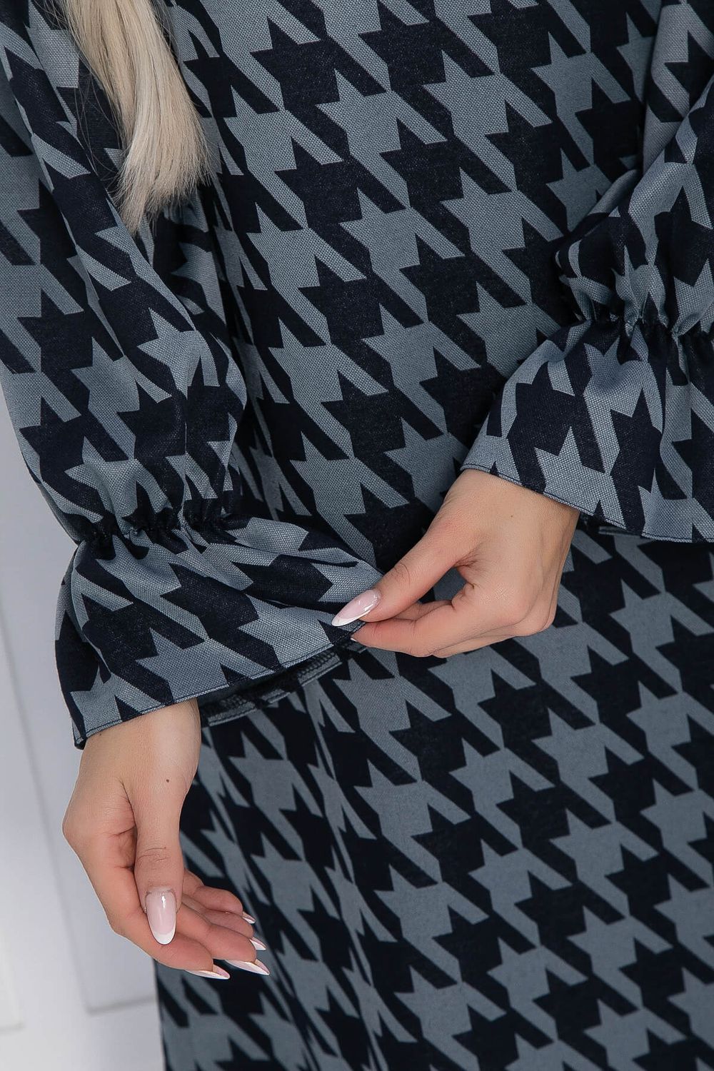 Платье Есения (серо-синее) П12272-30 LT Collection