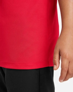 Детская теннисная футболка Nike Boys Dri-Fit Victory Golf - university red/white