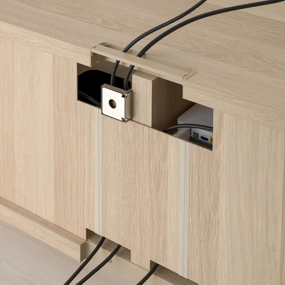 Каркас тумбы под ТВ - IKEA BESTÅ/BESTA/БЕСТА\БЕСТО ИКЕА, 120x40x48 см, коричневый