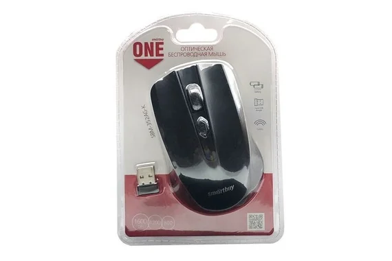 Мышь беспроводная (Smart Buy ONE 352) черная