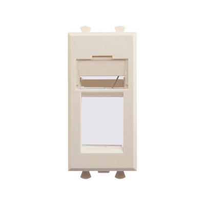 Адаптер для Keystone, "Avanti", "Ванильная дымка", 1 модуль