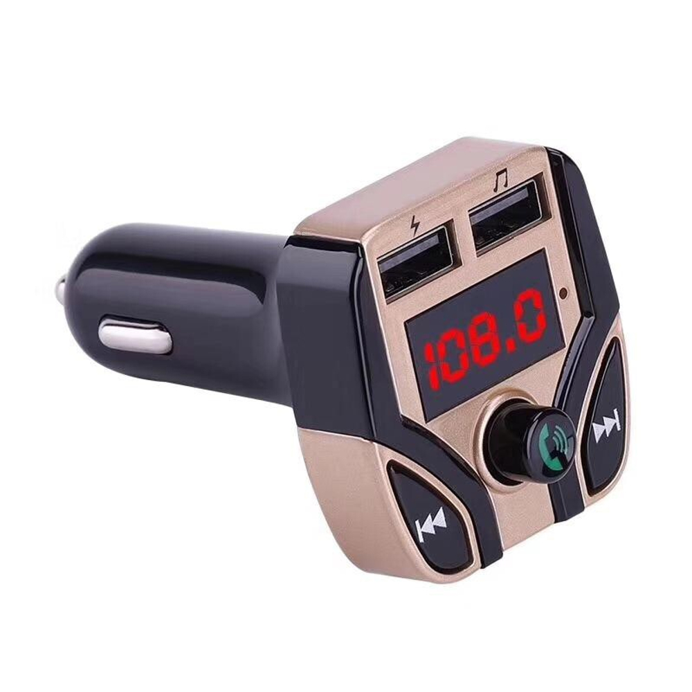 Автомобильный FM-трансмиттер CARC4 Bluetooth (черный)