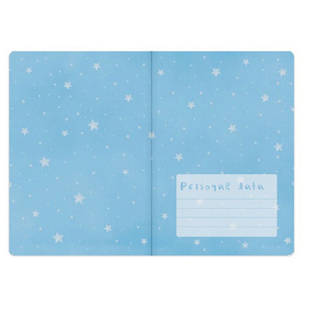 Блокнот МАЛЫЙ ФОРМАТ (80х126 мм) А6, 32 л., сшивка, клетка, BRUNO VISCONTI, Soft Touch, кремовый блок 70 г/м2, "ЛИСЕНОК", 7-32-001/09