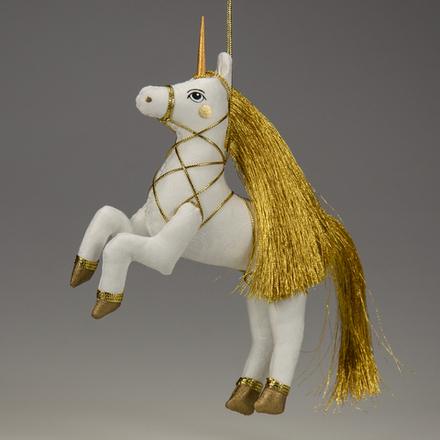 Ёлочная игрушка Единорог