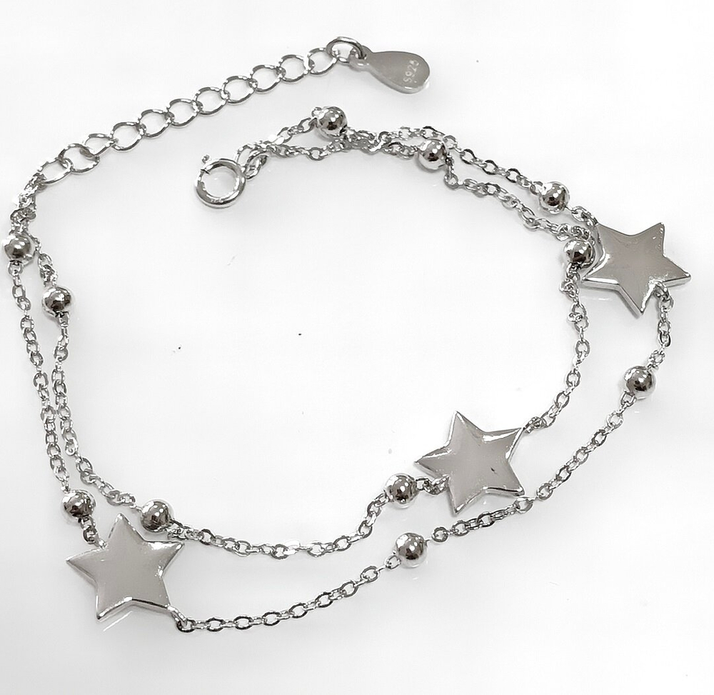 Ювелирный браслет из серебра