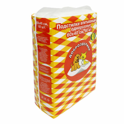 Подстилки впитывающие 60х40 см, Classic, 60 шт.