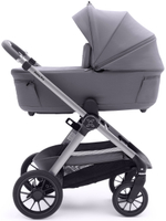 Коляска Agex Prima Pro 3 в 1 с автокреслом i-Safe S Grey APS214 Sora серый