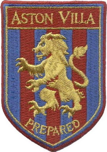 Нашивка Aston Villa FC. Щит.