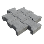 Тротуарная плитка ВАН, форма Бехатон, h=60мм