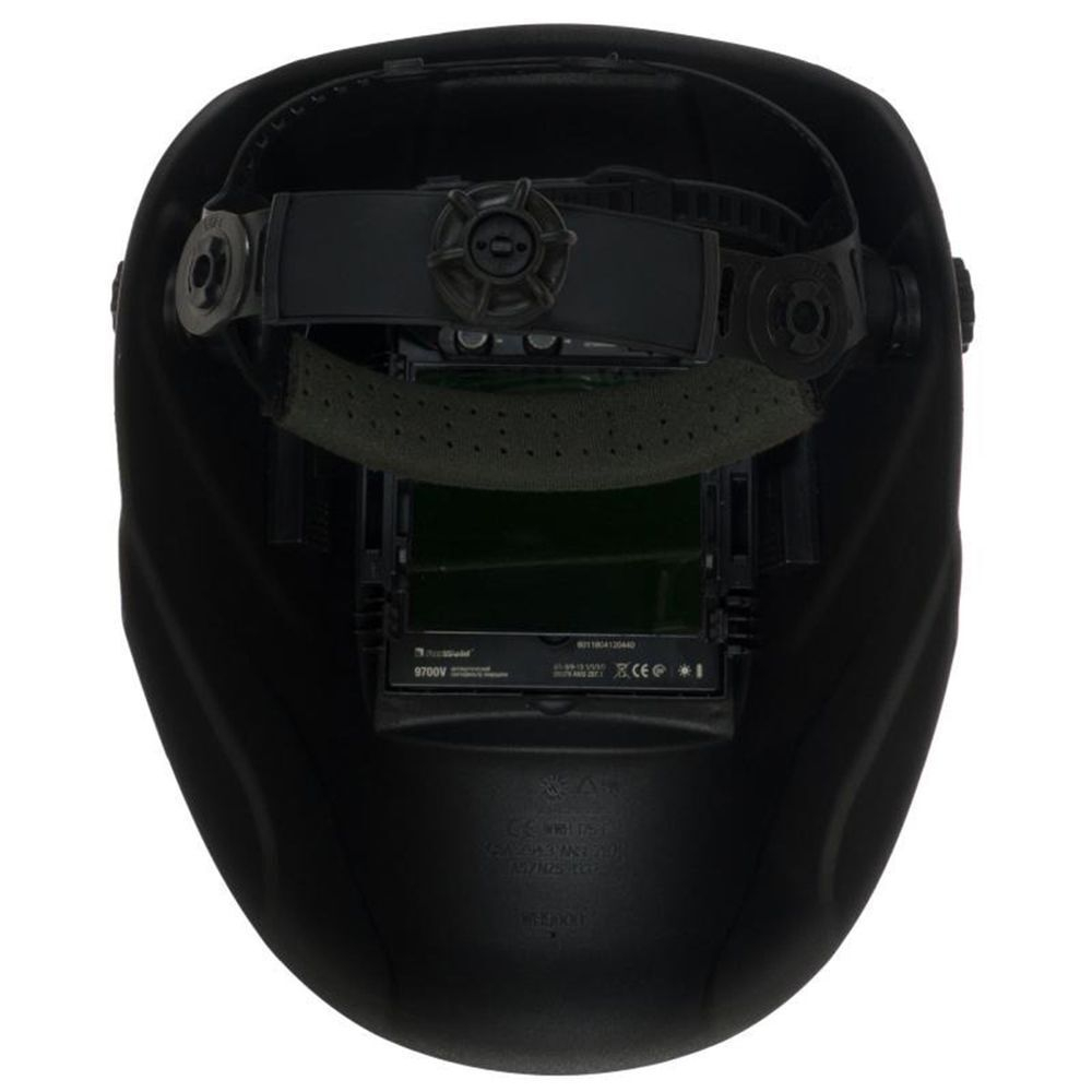 Маска сварщика хамелеон, с ручной регулировкой, FoxWeld, Gefest 9500V, 4 DIN, 13 DIN, красн, 5293