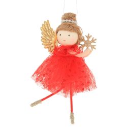 GAEM Изделие декоративное подвесное "Девочка", L10 W3 H14 см, 3в.