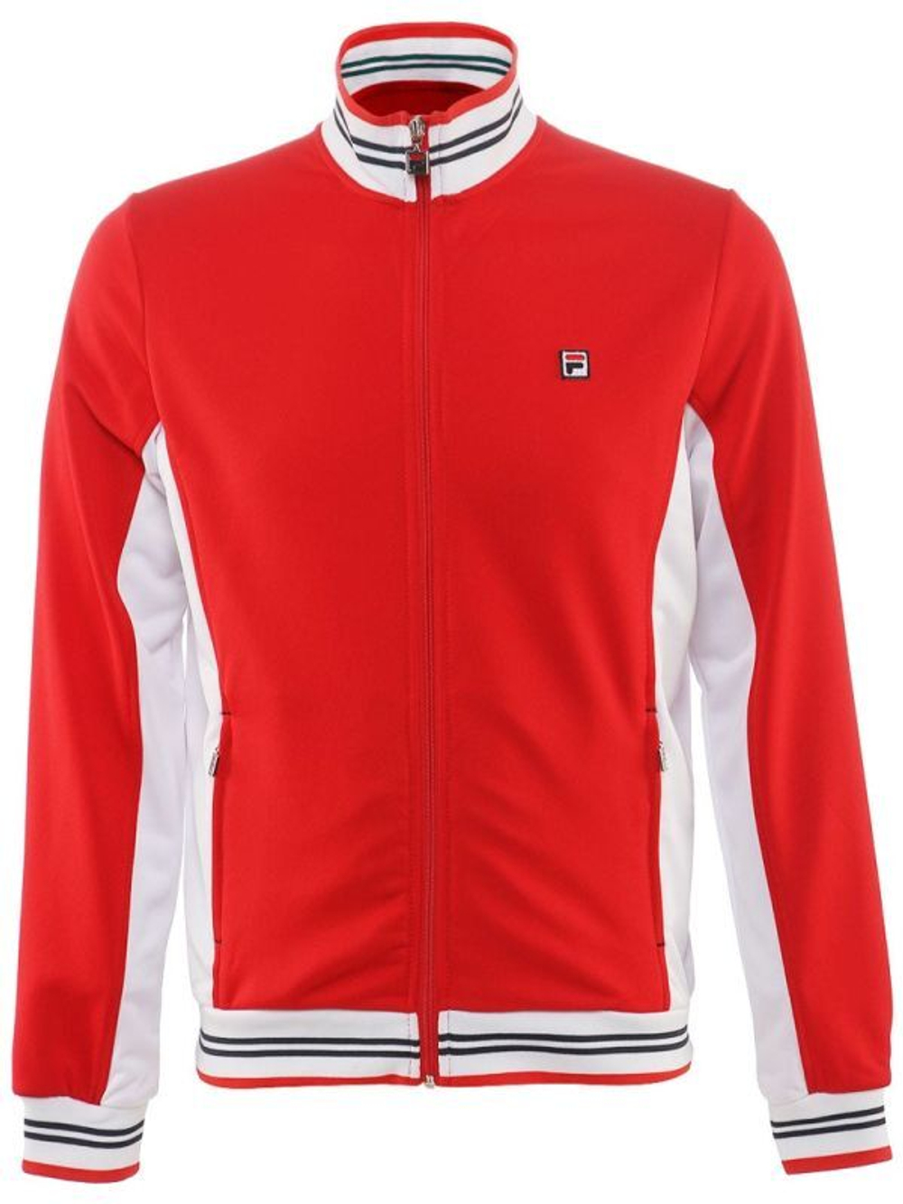 Мужская теннисная кофта Fila Jacket "Ole" Functional M - fila red/white