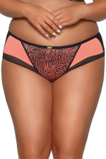Трусики-слипы со средней линией талии и тигриным принтом (Размер: S) (Цвет: тигровый)