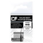 Крючок Crazy Fish с кольцом Round Bent Fixative Shank RBFS -