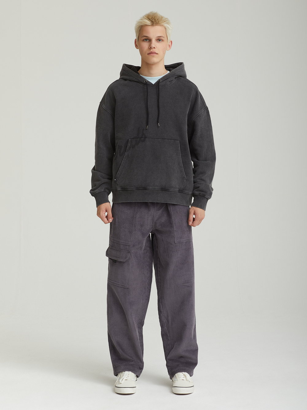 Мужская Толстовка Washed Slant