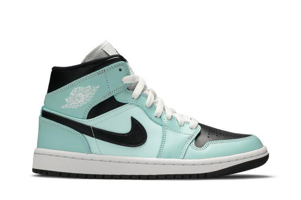 Кроссовки Jordan Air Jordan 1 Mid "Teal Tint" (Женская размерная сетка)