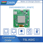 DWIN 2,1 дюймовые Циркулярный дисплей IPS CTP UART порт Smart LCM dmg48480c021 _ 03wtc