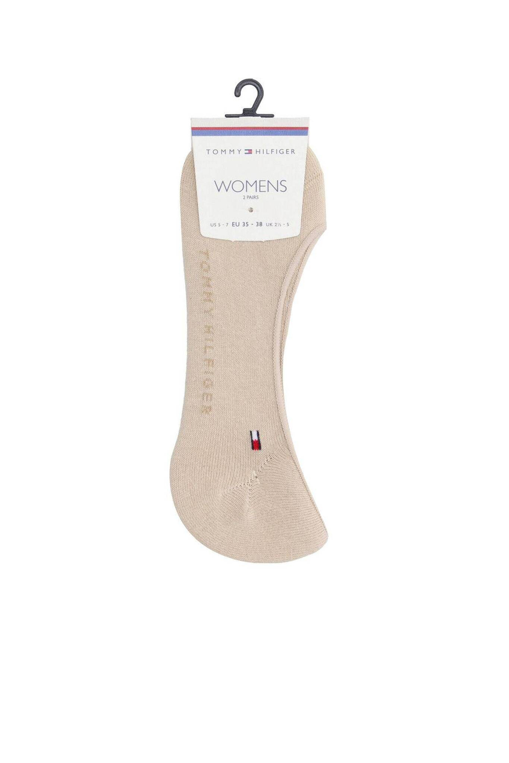 носки/носки-следы 2 pack Tommy Hilfiger - бежевый(343025001)
