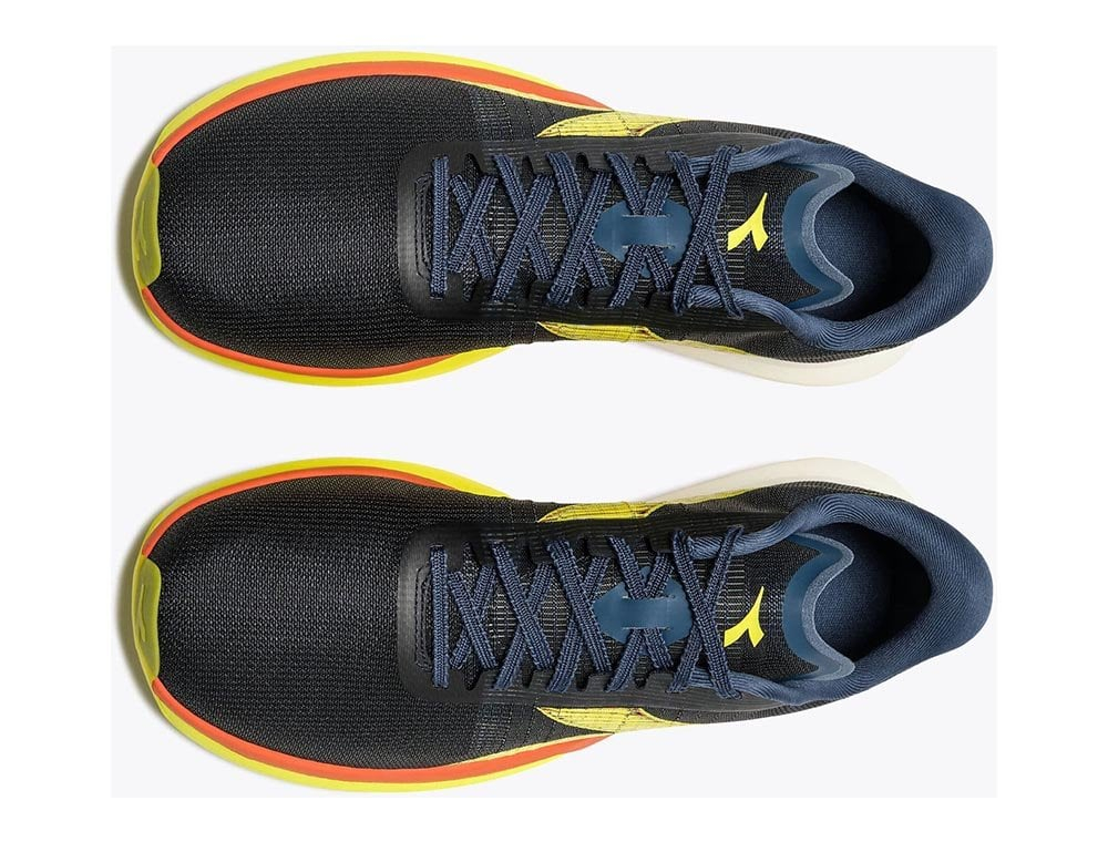 Кроссовки для бега мужские Diadora Gara Carbon 3 M Чёрно-Жёлтые