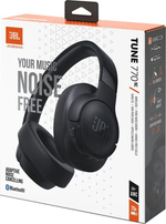Наушники JBL Tune 770NC, Bluetooth, накладные, черный [jblt770ncblkcn]
