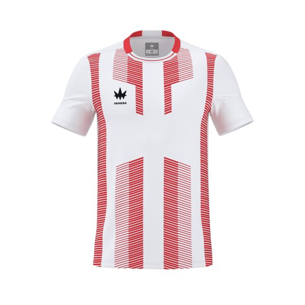 Футболка игровая Laser Jersey — White/academy red