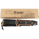 Нож Ganzo G8012V2 -OR c паракордом, G8012V2-OR