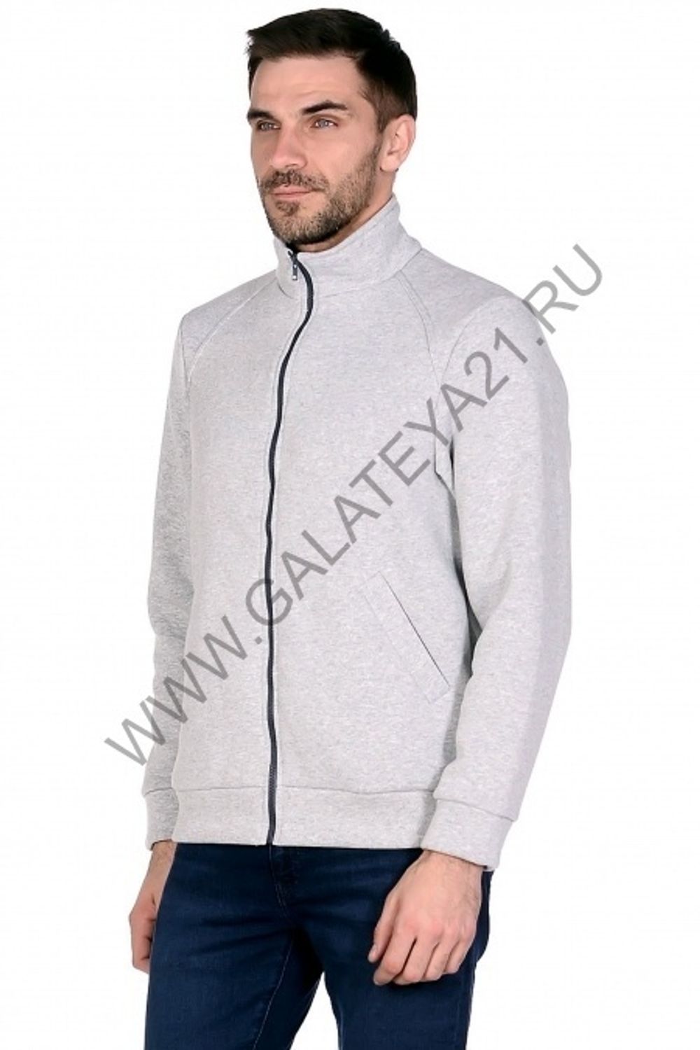 С-1554-1 Толстовка без капюшона / с начёсом УЦЕНКА