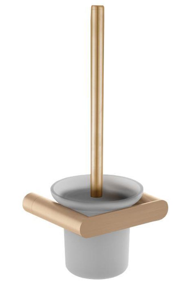 Ёршик туалетный настенный нерж. сталь/стекло VERONA 16877.G золото