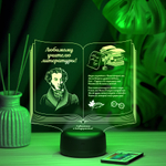 Светильник "Книга учителю литературы"