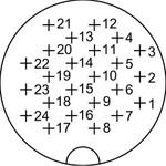 NEBS-SM16G24-K-5-N-LE24 Соединительный кабель