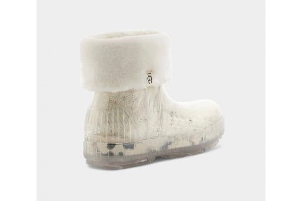 UGG Drizlita Clear Boot White