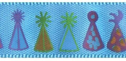 Лента атласная 12 мм "Gamma" ALP-125 с рисунком №W6/073