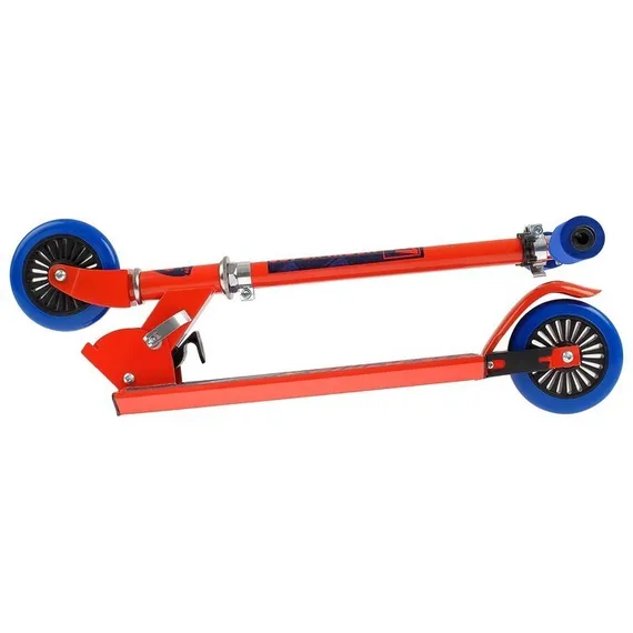 Самокат-снегокат зимний 2 в 1 Super Rider, цвет красный